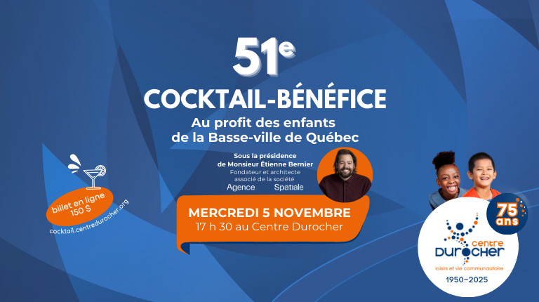 Un président d’honneur visionnaire pour notre 51e cocktail-bénéfice!
