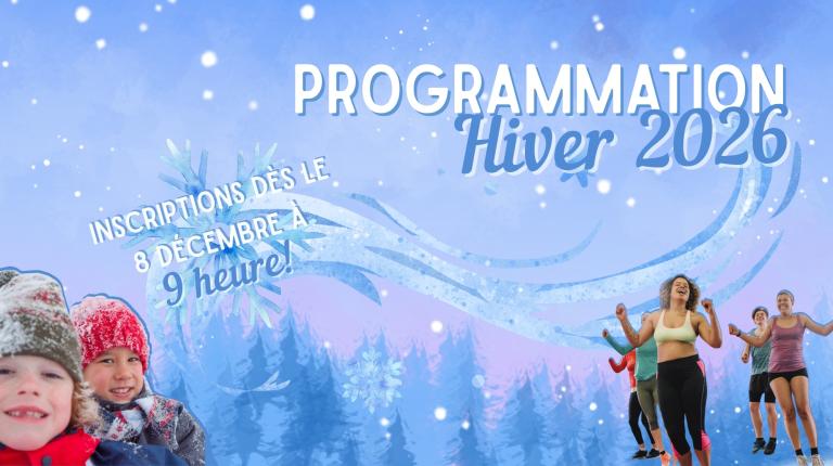 Ouverture des inscriptions pour la session d’hiver le 8 décembre à 9 h