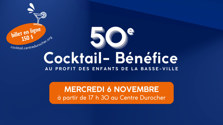 Soirée 50e Cocktail-Bénéfice