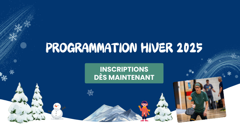 Découvrez notre Nouvelle Programmation Hiver 2025 !  Activités pour tous à ne pas manquer!