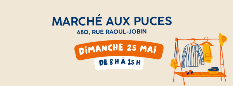 Le Marché aux puces est de retour au Centre Durocher!